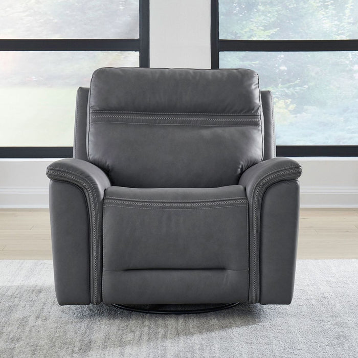 Liberty Furniture Cooper SG Recliner P3 in Blue Gray