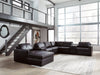Modmax II Sectional with Chaise and Storage Consoles - Furniture Warehouse Direct (Victoria, TX)