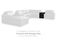 Modmax II Sectional with Chaise and Storage Consoles - Furniture Warehouse Direct (Victoria, TX)