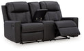 Mackmenville Reclining Loveseat with Console - Furniture Warehouse Direct (Victoria, TX)