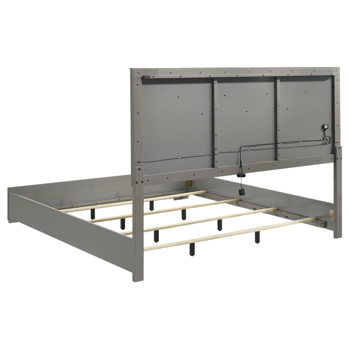Ives Panel Bed with LED Lighting