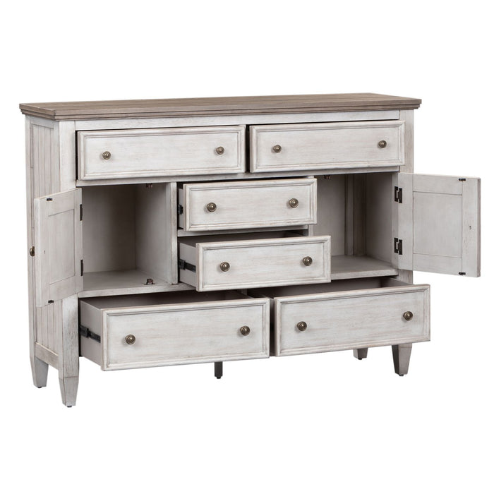 Heartland Drawer Chesser in Antique White