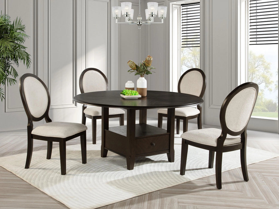 Twyla 5 Pc Dining Set (Table and 4 Chair)