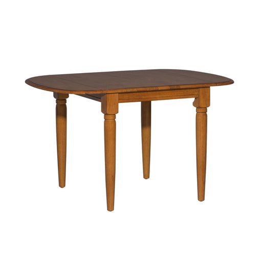 Creations II Drop Leaf Table in Tobacco Finish image
