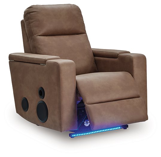 Lorrenton Power Glider Recliner with Audio System - Furniture Warehouse Direct (Victoria, TX)
