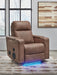 Lorrenton Power Glider Recliner with Audio System - Furniture Warehouse Direct (Victoria, TX)