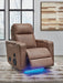 Lorrenton Power Glider Recliner with Audio System - Furniture Warehouse Direct (Victoria, TX)