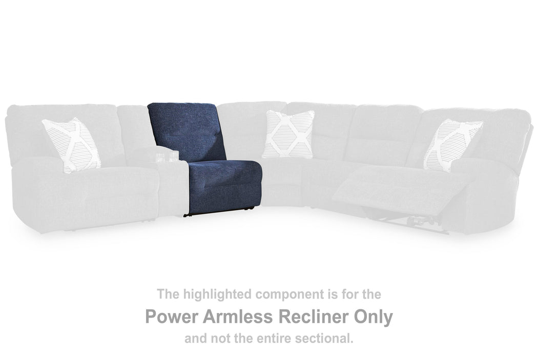 Acklen Place Power Reclining Sectional with Storage Console
