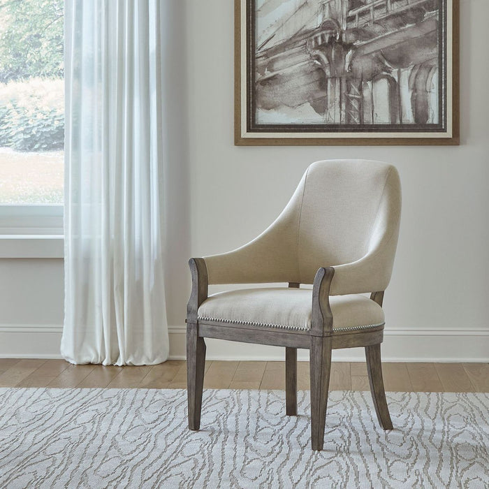 LIberty Furniture Westfield Uph Arm Chair (Set of 2) in Havana Brown