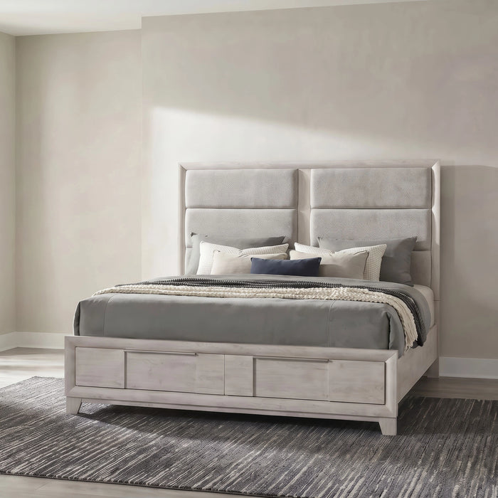 Farre Upholstered Storage Platform Bed