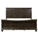 Rustic Traditions King California Sleigh Bed, Dresser & Mirror, Night Stand image