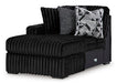Midnight-Madness Sectional with Chaise - Furniture Warehouse Direct (Victoria, TX)
