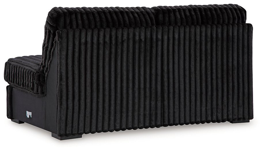 Midnight-Madness Sectional with Chaise - Furniture Warehouse Direct (Victoria, TX)