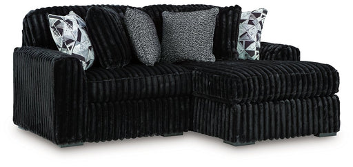 Midnight-Madness Sectional with Chaise - Furniture Warehouse Direct (Victoria, TX)