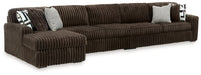 Midnight-Madness Sectional with Chaise - Furniture Warehouse Direct (Victoria, TX)