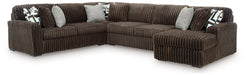 Midnight-Madness Sectional with Chaise - Furniture Warehouse Direct (Victoria, TX)