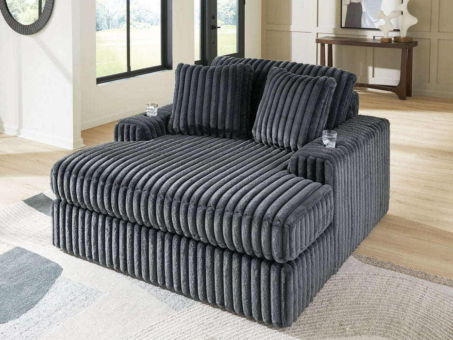 Midnight-Madness Oversized Chaise - Furniture Warehouse Direct (Victoria, TX)