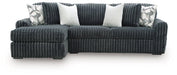 Midnight-Madness Sectional Sofa with Chaise - Furniture Warehouse Direct (Victoria, TX)