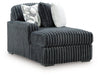 Midnight-Madness Double Chaise 3-Piece Sectional - Furniture Warehouse Direct (Victoria, TX)