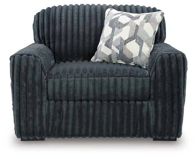 Midnight-Madness Oversized Chair - Furniture Warehouse Direct (Victoria, TX)