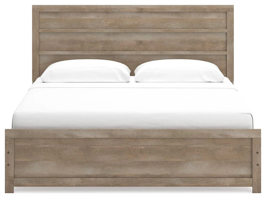 Gachester Panel Bed