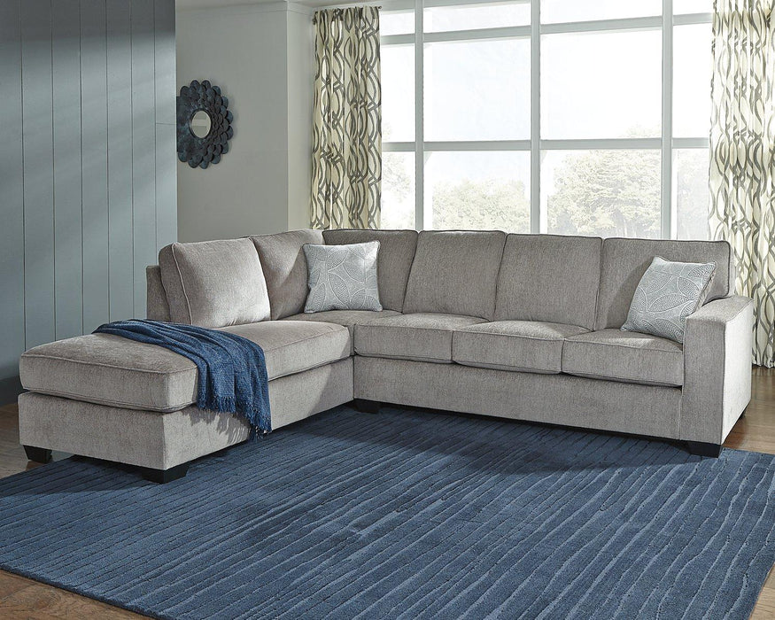 Altari Sleeper Sectional with Chaise - Furniture Warehouse Direct (Victoria, TX)
