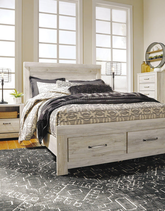 Bellaby Bed with 2 Storage Drawers - Furniture Warehouse Direct (Victoria, TX)