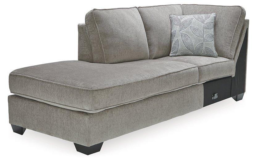 Altari Sleeper Sectional with Chaise - Furniture Warehouse Direct (Victoria, TX)
