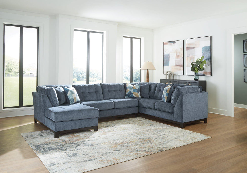 Maxon Place Sectional with Chaise - Furniture Warehouse Direct (Victoria, TX)