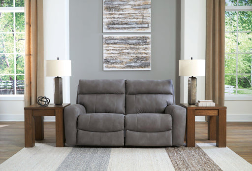 Next-Gen DuraPella Power Reclining Sectional Loveseat - Furniture Warehouse Direct (Victoria, TX)