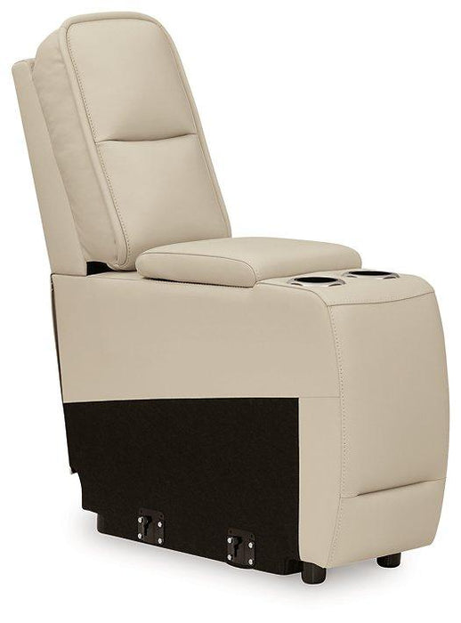 Double Deal Reclining Sectional with Console - Furniture Warehouse Direct (Victoria, TX)