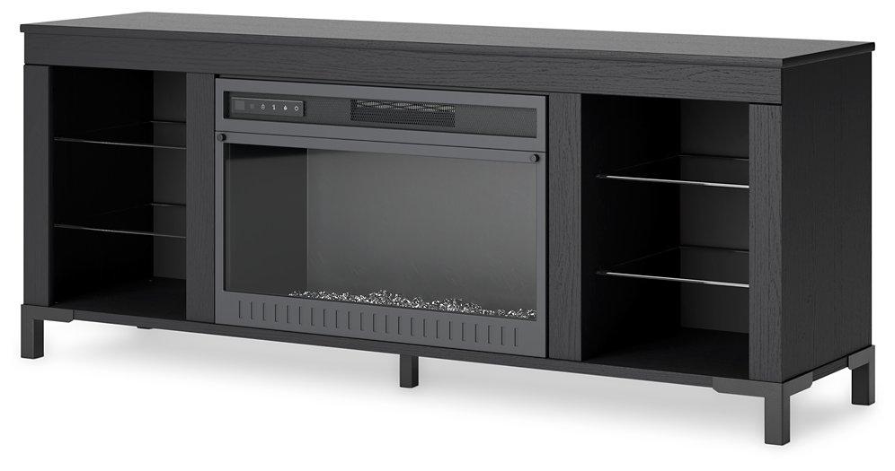 Cayberry 60" TV Stand with Electric Fireplace - Furniture Warehouse Direct (Victoria, TX)