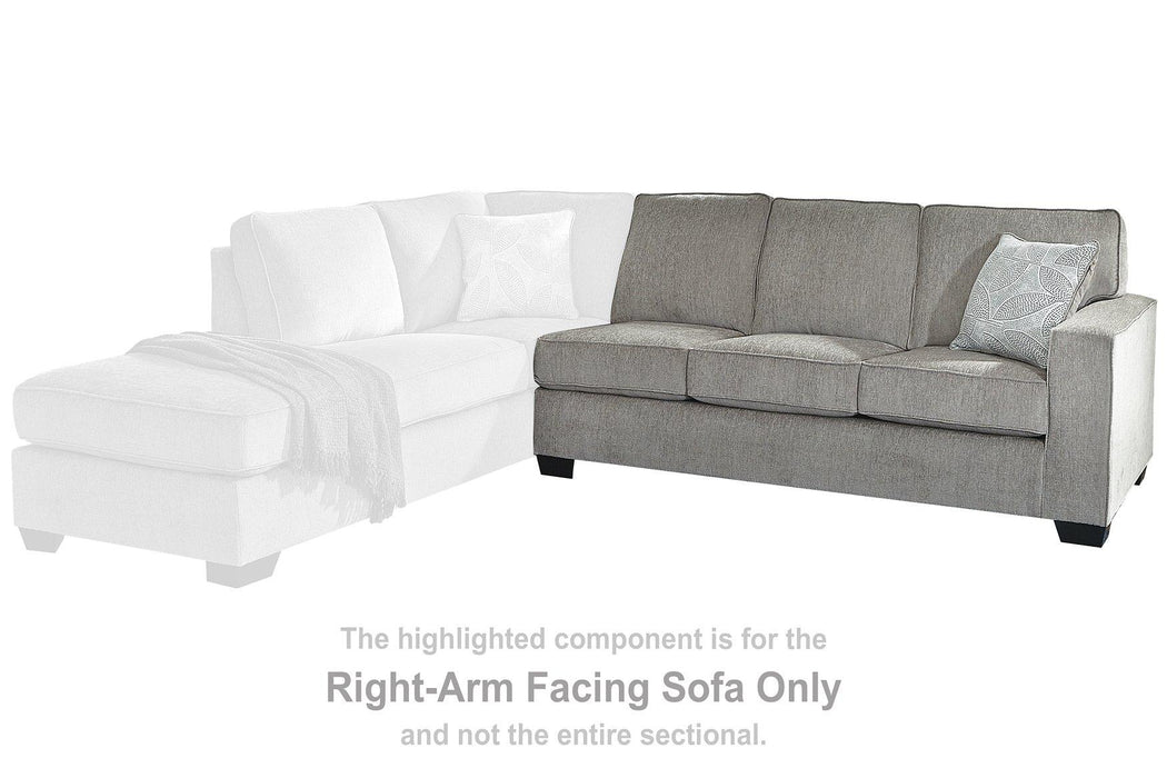 Altari Sectional with Chaise - Furniture Warehouse Direct (Victoria, TX)