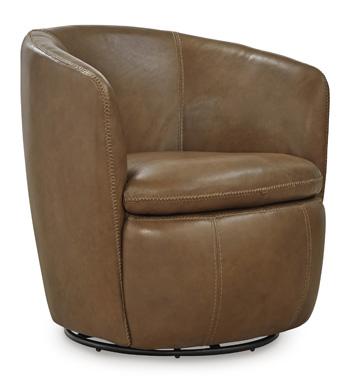 Kierreys Swivel Accent Chair - Furniture Warehouse Direct (Victoria, TX)