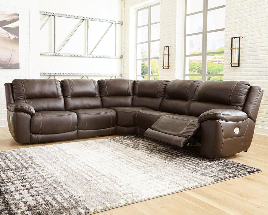 Dunleith Power Reclining Sectional - Furniture Warehouse Direct (Victoria, TX)