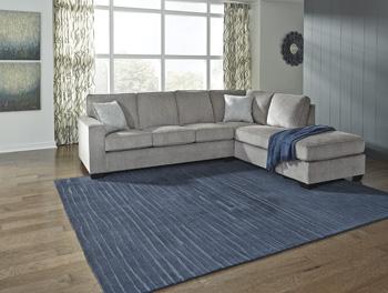Altari Sleeper Sectional with Chaise - Furniture Warehouse Direct (Victoria, TX)