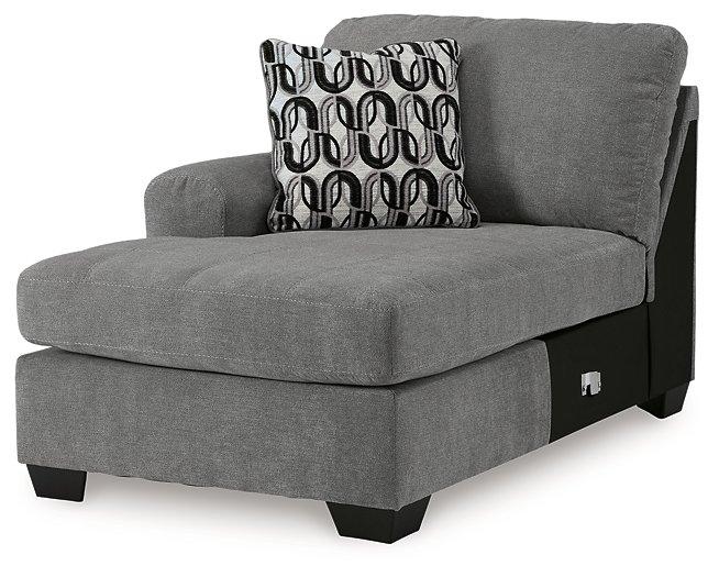 Birkdale Court Sectional with Chaise - Furniture Warehouse Direct (Victoria, TX)