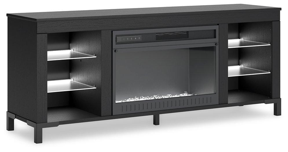 Cayberry 60" TV Stand with Electric Fireplace - Furniture Warehouse Direct (Victoria, TX)