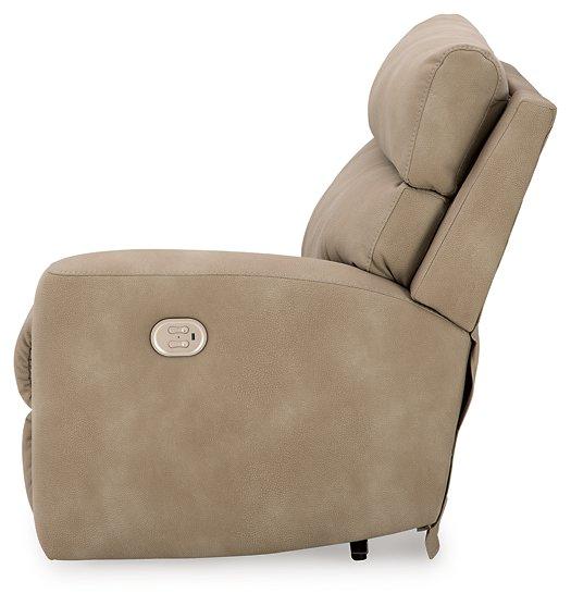 Next-Gen DuraPella Power Reclining Sectional Loveseat - Furniture Warehouse Direct (Victoria, TX)
