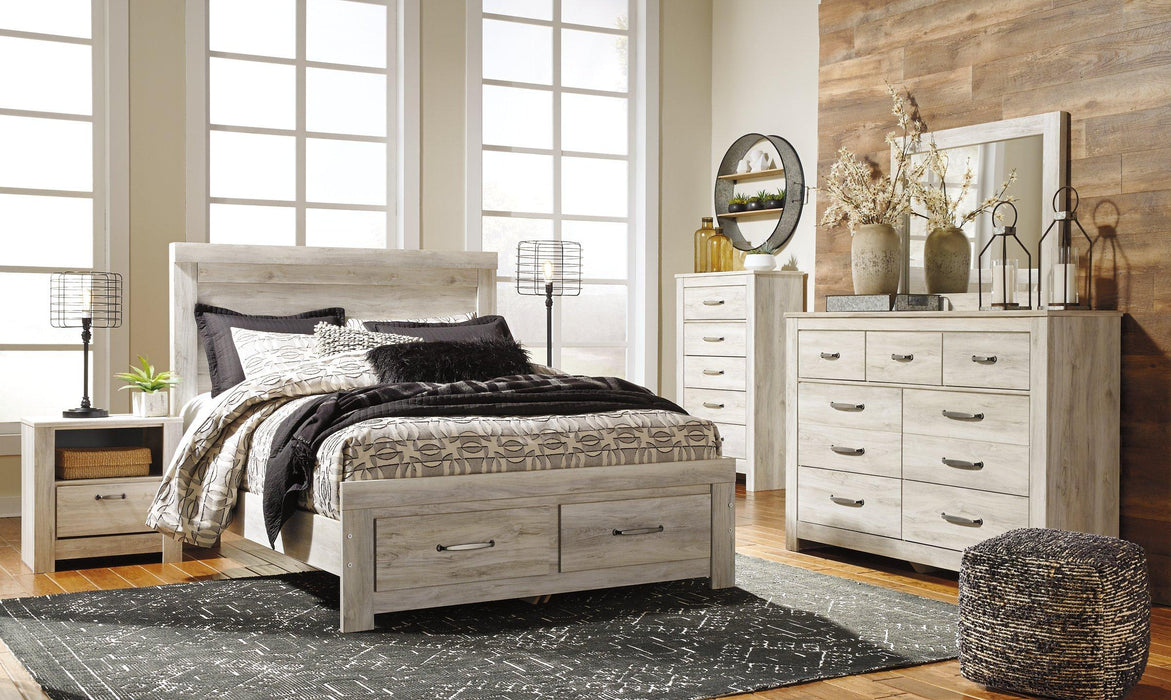 Bellaby Bed with 2 Storage Drawers - Furniture Warehouse Direct (Victoria, TX)