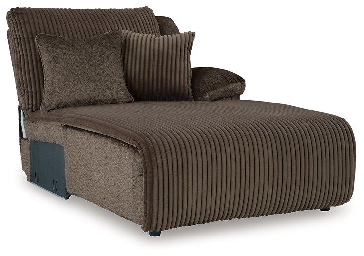 Top Tier Reclining Sectional with Chaise - Furniture Warehouse Direct (Victoria, TX)