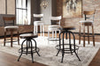 Valebeck Counter Height Bar Stool - Furniture Warehouse Direct (Victoria, TX)