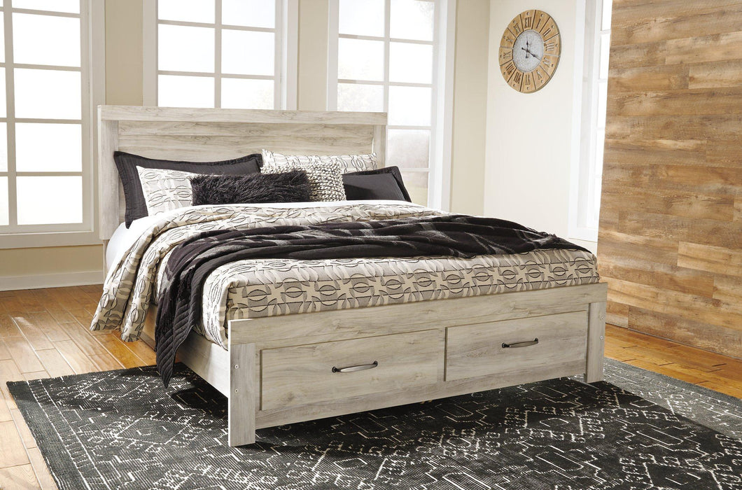 Bellaby Bed with 2 Storage Drawers - Furniture Warehouse Direct (Victoria, TX)