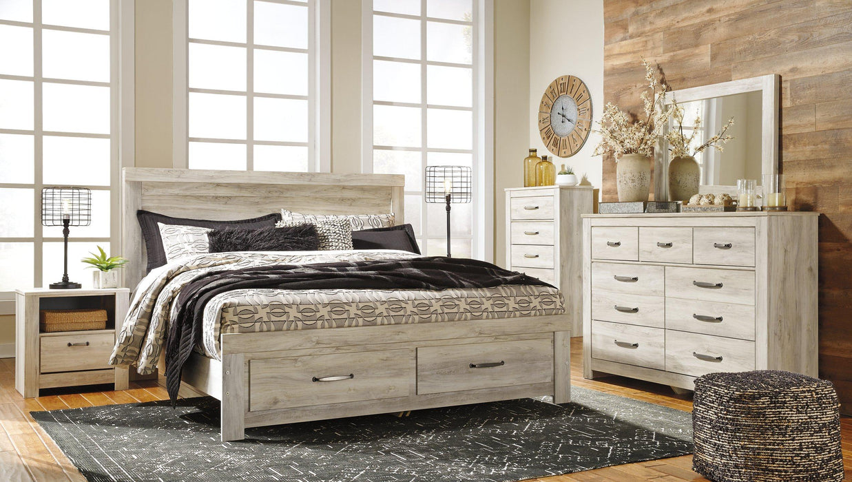 Bellaby Bed with 2 Storage Drawers - Furniture Warehouse Direct (Victoria, TX)