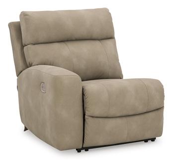 Next-Gen DuraPella Power Reclining Sectional Loveseat - Furniture Warehouse Direct (Victoria, TX)