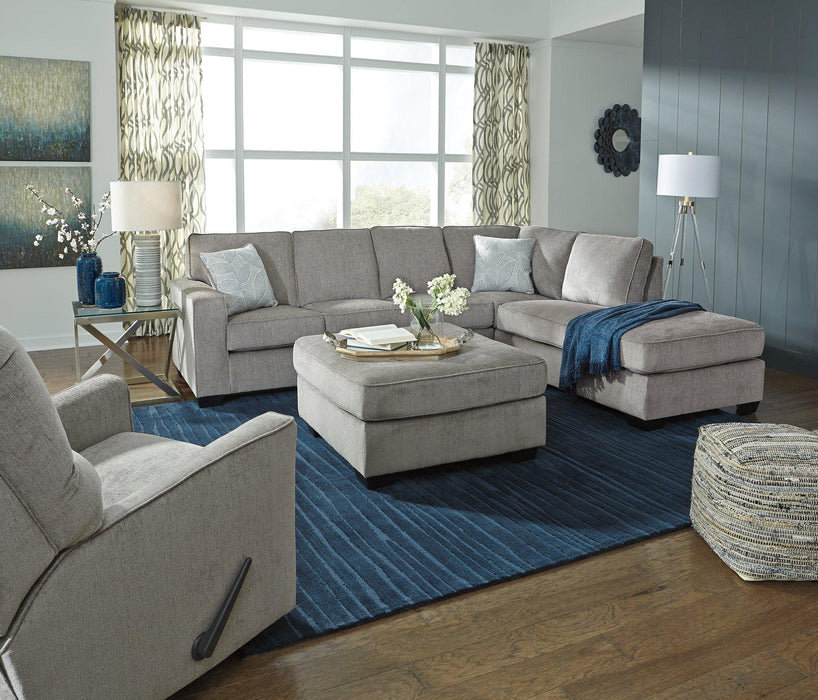 Altari Sleeper Sectional with Chaise - Furniture Warehouse Direct (Victoria, TX)