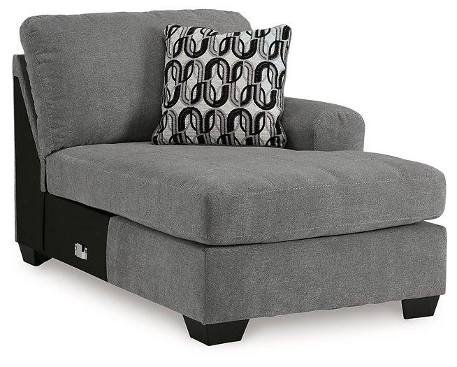 Birkdale Court Sectional with Chaise - Furniture Warehouse Direct (Victoria, TX)