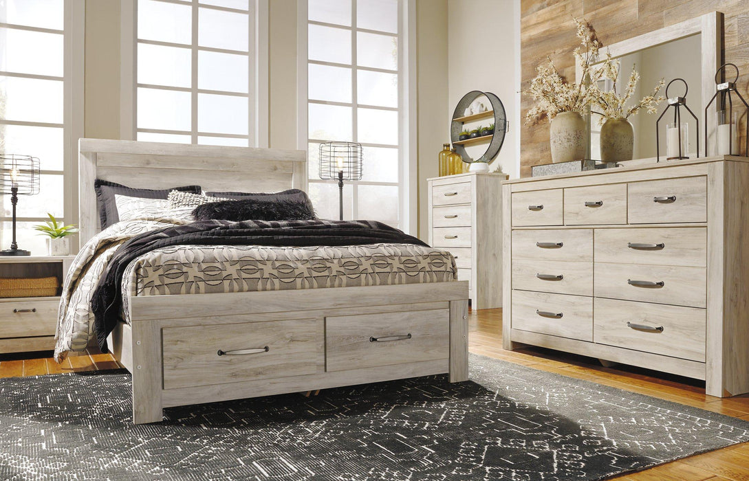 Bellaby Bed with 2 Storage Drawers - Furniture Warehouse Direct (Victoria, TX)