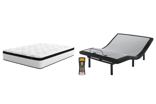 Chime 12 Inch California King Hybrid Mattress Package - Furniture Warehouse Direct (Victoria, TX)