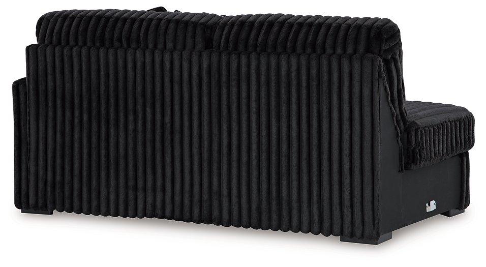 Midnight-Madness Sectional Sofa with Chaise - Furniture Warehouse Direct (Victoria, TX)